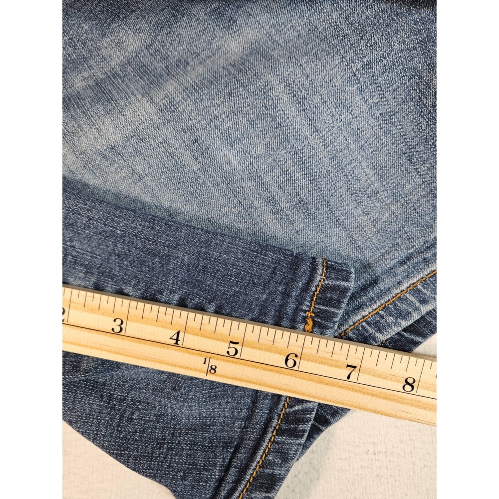 Torrid Denim Womens Size 12 Medium Wash Stretch Jean shorts - Picture 5 of 10